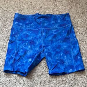 All in Motion Blue Athletic Shorts - Size Large